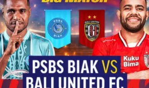 PSBS Biak kontra Bali United