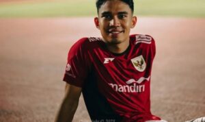 Pemain Timnas Indonesia U-22, Marselino Ferdinan. (Fajarharapan.id)