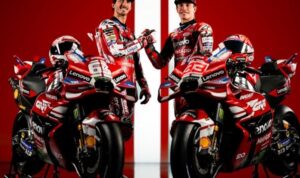Francesco Bagnaia dan Marc Marquez. (Fajaraharapan.id)