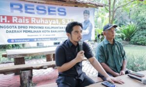 Ketua Komisi I DPRD Provinsi Kalimantan Selatan (Kalsel) dari Fraksi Partai Amanat Nasional (PAN), H. Rais Ruhayat, S.H. (Humas DPRD Kalsel)