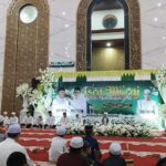 Pelaksanaan Isra Mi’raj Nabi Muhammad SAW 1447 H di Masjid Al Akbar Balangan, Jumat (16/1/2026). (Kalimantanlive.com/Kamil)