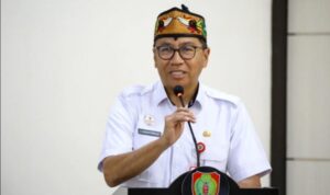 Plt. Sekda Kalteng, Leonard S. Ampung. (Foto MMC Kalteng)