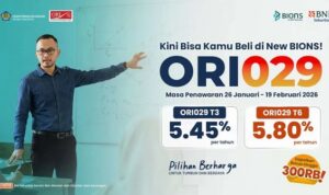ILUSTRASI. ORI029T6 tawarkan kupon 5,80% fixed rate, lebih tinggi dari ORI029T3. (DOK/ORI029)