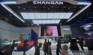 Anjungan Changan di pameran IIMS 2026.