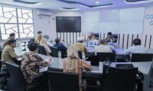 Komisi I DPRD Kalsel saat pertemuan dengan Ditjen Dukcapil di Jakarta, Selasa (1022026). (Humas DPRD Kalsel)