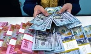 uang rupiah dan dolar