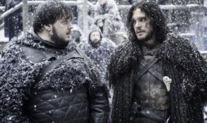 Potongan adegan serial Game of Thrones yang diproduksi HBO.