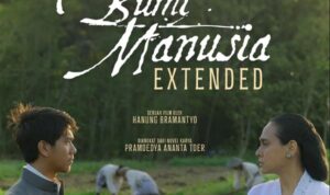 Poster film “Bumi Manusia Extended”.