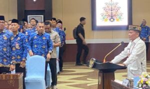 Musyawarah Perencanaan Pembangunan (Musrenbang) RKPD Tahun 2027 Provinsi Kalimantan Tengah di Aula Jayang Tingang, Selasa (17/3).