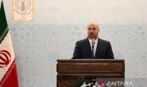 Ketua Parlemen Iran Mohammad-Bagher Ghalibaf.