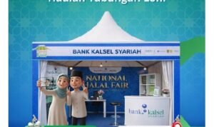 Bank Kalsel Syariah Hadir di Pasar Wadai bagikan Tabungan iB Total 3 Juta