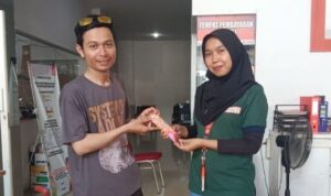 Dealer Honda Trio Motor Kotabaru menggelar Turnamen Mobile Legends Navy Cafe x Trio Motor Kobaru. (Humas Honda)