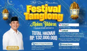 Festival Tanglong digelar Pemkab Tanah Bumbu untuk menyambut malam takbiran Idulfitri 1447 H2026 M. (Kalimantanlive.comDesy)