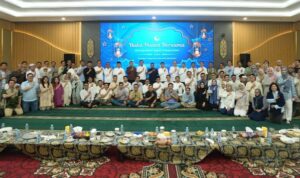 PT Bank Rakyat Indonesia (Persero) Tbk melalui BRI Regional Office (RO) 14 Banjarmasin menggelar buka bersama, Kamis (532026). (Humas BRI)