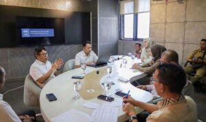 Pansus III DPRD Kalsel studi komparasi ke Dinas ESDM Jawa Barat terkait inovasi kewajiban sumur imbuhan perusahaan, Jumat (2732026). (Humas DPRD Kalsel)