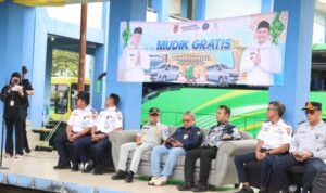 Program Mudik Gratis Pemprov Kalsel melalui Dishub bagi masyarakat menjelang Idulfitri 1447 H. (MC Kalsel)