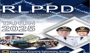 Ringkasan Laporan Penyelenggaraan Pemerintahan Daerah (RLPPD) Provinsi Kalimantan Selatan Tahun 2025. (MC Kalsel)
