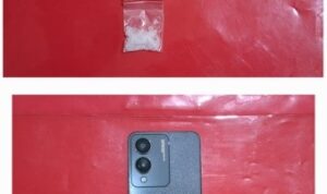 Barbuk sabu yang diamankan Satres Narkoba Polres Batola.(Foto : Humas Polres Batola)